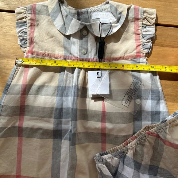 NWT Burberry toddler dress 24 months - Picture 8 of 10